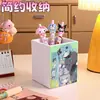 Nuevo Portalápices Estudiante Hatsune, Universal para Oficina y Estudio, Adorno de Escritorio de Aspecto Elegante, Portalápices de Papelería y Brochas de Maquillaje