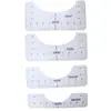 Regla Acrílica para Costura y Patchwork Regla de Diseño de Ropa 90 grados Tela Cortada Irregularmente Regla Doble Plantilla de Patchwork Transfronterizo