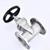 Válvula de Compuerta de Vástago Ascendente con Sello Suave Bridadas de Acero Inoxidable 304/316L