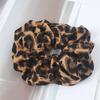 Diadema de Pelo Prensado Estampado de Leopardo Retro Elegante Sentido de Alta Gama Personalidad de Nicho Goma para el Cabello Banda para el Cabello de Intestino Grueso Traje Accesorios para el Cabello