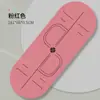 Esterilla de Yoga Ovalada de Caucho Pu Transfronteriza Engrosada para Yoga Fitness Deportes Antideslizante Absorción de Impactos Aislamiento Acústico Esterilla Profesional para el Hogar