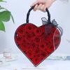 Caja Corazón de Flor Eterna Tanabata Día de San Valentín Caja de Regalo Corazón Rosa 214 520 Regalo de Navidad Fábrica Venta al por Mayor