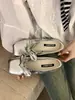 Design Quadrado Retrô Francês, Sapatos Mary Jane de Solado Plano com Laço de Nicho, Deslumbrantes Sapatilhas para Mulheres