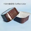 Molde Cuadrado para Hornear de Papel de Aluminio de 150 ml Color Horno Caramelo Bremus Resistente Molde para Hornear Caja de Papel con Tapa