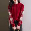 Suéter Feminino Primavera & Outono 2025 Novo Estilo Estilo Preguiçoso Casual Com Capuz Malha Solta Manga Longa Top Camisa Base