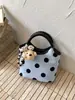 Bolso de mujer de alta gama transfronterizo estilo Chanel 2026 nuevo bolso versátil de moda bolso cubo bolso de hombro bandolera