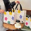 Bolsa de Regalo de Tela No Tejida Frijol Arcoíris Bolsa de Empaque para Ropa con Sentido Avanzado Bolso de Mano Bolsa Impermeable de Protección Ambiental Logo Impreso