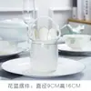 Conjunto de Louças e Pratos de Porcelana Óssea, Tigelas e Pratos Estilo Europeu Doméstico de Jingdezhen, Conjunto de Tigelas Individuais Livremente Combinável
