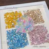 Rinestones para Uñas Artísticas de Soda Dulce de Moda Colores Mixtos Base Puntiaguda Cuadrados Gruesos Irregulares En Forma de Corazón Accesorios 3D para Uñas Venta al por Mayor