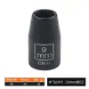 Dado hexagonal corto neumático de 3/8 de pulgada para llave de impacto de aire, dado hexagonal, acero al cromo vanadio, dado pequeño para llave de impacto de aire