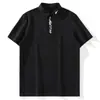 Nova Estilo Novo Estilo Chinês Camisa com Lapela Bordada Flor de Ameixa para Homens, Casual de Verão Nova Blusa de Manga Curta, Camisa de Manga Curta Masculina da Moda