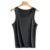 Chaleco de Malla de Seda de Hielo para Hombre, Ropa Exterior de Verano de Moda, Camiseta sin Mangas Deportiva para Fitness para Hombre, Sudadera Holgada