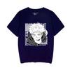 2021 Cross-border New jujutsu kaisen Spell Battle em torno de camisetas de manga curta masculinas e femininas soltas para o verão