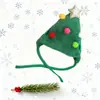 Chapéus, Bandanas, Fantasias de Natal Outono/Inverno para Cães e Gatos Pomeranian Teddy, Suprimentos para Animais de Estimação