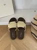 Sandalias de Poner sin Cordones Estilo Coreano para Mujer, Moda Verano 2026 Nuevas Versátiles Planas Cómodas de Punta Abierta Casuales
