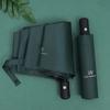 24-Bone Double Dragon Bone Full-Automatic Umbrella Mulheres Luz solar e chuva Dual-Use Folding Anti-vento Sunshade Proteção Solar Proteção UV Guarda-sol