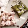 Almofada Simples e de Alta Qualidade para Cadeira, Almofada Grossa para Assento de Sala de Estar de Luxo Leve, Almofada para Cadeira com Estampa Vintage de Plantas e Flores