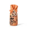 Bolsa de Carbón de Bambú para Botella de Vino de Lino Creativo Flor de Ciruelo Orquídea Bambú Crisantemo 250g Bolsa de Carbón Activado Eliminación de Formaldehído Bolsa de Carbón de Bambú Personalización