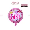 Globos de Película de Aluminio en Inglés y Español Transfronterizos Globos de Decoración para la Fiesta del 100º Cumpleaños de Bebé Recién Nacido Venta al por Mayor