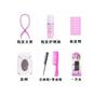 Touca de Cabelo Kony, Suporte, Solução de Cuidados, Pente de Cauda Fina, Pente de Dentes Largos, Modeladores de Cabelo, Presilha em U, Presilha Plana, Conjunto de Sete Peças, Conjunto de Cinco Peças