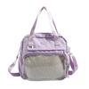 Bolso de mujer de gran capacidad, bolso de mano 20254, nuevo bolso de estilo coreano, bolso de hombro dulce y moderno, bolso cruzado, mochila