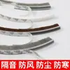 Envío el mismo díaTira de sellado para huecos de puertas y ventanas Tira de lana autoadhesiva para ventanas Aleación de aluminio Tira cortavientos para huecos de puertas