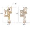 Nuevo colgante de borla aleación joyería de uñas japonés súper flash serie de colgantes de diamantes tridimensionales decoración de uñas al por mayor