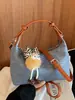 2026 Verão Novo Vintage Grande Capacidade Estilo Coreano Bolsa de Axila Bolinho 2026 Casual Nova Moda Bolsa