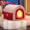 [Preventa] cama para mascotas de marca compartida hellokitty, casa cerrada curva para perro grande de otoño e invierno, cama para perro