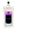 Bolsa de celular à prova d'água, flutuante, compatível com tela sensível ao toque, com airbag para natação e rafting, capa de mergulho selada com 70% de desconto para entregadores e fotografia