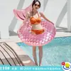 Flotador para Adultos, Para Tomar Fotos de Celebridades de Internet, Flamenco para Niños, Caballo de Princesa, Antivuelco, Equipo de Natación para Principiantes