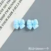 Gravata borboleta fosca diy grampo de cabelo com cola cremosa cartão goo pacote de materiais para acessórios feitos à mão acessórios de resina atacado