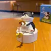 Brinquedo de Pelúcia de Gatinho Pesca Tendência Fofo Ornamento para Alívio de Estresse Gatinho Desenho Animado Presente de Feriado Presente Pequeno Criativo