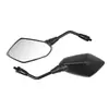 Espelho retrovisor de motocicleta transfronteiriço, refletor de scooter, espelho universal grande-angular para veículos elétricos, bicicletas de praia e veículos de quatro rodas