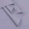 Tela de sarga de poliéster elástica en cuatro direcciones de doble capa para camisas, trajes, chaquetas de traje pequeñas, pantalones, faldas
