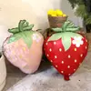 Balão Morango Rosa Vermelho Fosco Verão Refrescante Festa de Frutas Festa de Aniversário Decoração Arranjo Atacado