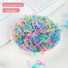 Faixa de borracha infantil bebê não machuca o cabelo elástico alto meninas faixa de cabelo menina descartável faixa de borracha de cabelo mulheres