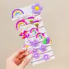 Nueva Diadema Dibujos Animados Accesorios para el Cabello de Niños Pasador Lindo Flor Pequeña Pasador para Bebé Diadema de Princesa Niña Pequeña Banda Elástica