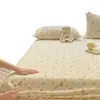 Sábana de Clase A Pieza Única Modelo Nuevo 2025 Colcha de Gasa de Doble Capa Dormitorio No Algodón Puro Funda de Almohada Individual Juego de Tres Piezas Cuatro Estaciones 4