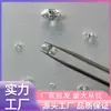 Zirconia Blanca Forma Marquesa Wuzhou Piedra Sintética Suelta Fuente Fabricante Se Puede Usar para Incrustar Accesorios DIY y Arte de Uñas