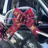 Guirnalda de Boda Cinta de Lazo Cinta para Tirador de Puerta Guirnalda de Bodas Suministros de Boda Flor Accesorio de Decoración para Coche Flores para Coche de Boda