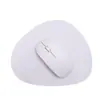 Tapete de Mouse de Couro Simples Japonês e Coreano Transfronteiriço para Escritório Doméstico Cor Sólida Antiderrapante Impermeável em PU para Mouse de Computador