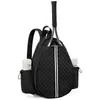 Bolsa de Tênis Amazon Transfronteiriça, Mochila Esportiva de Grande Capacidade, Bolsa Transversal, Mochila Impermeável para Pickleball ao Ar Livre