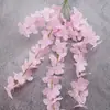 Imitação de flor hortênsia rattan flor falsa casa geladeira tubulação de água decoração decoração de casamento rattan vendas de fábrica