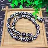 Ventas Directas de Fábrica Cuentas Dzi Ágata Cuentas Dzi de Tres Ojos en Blanco y Negro Cuentas Budistas para DIY Accesorios Bodhi Accesorios para Pulsera Collar