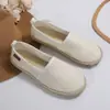 Zapatos de Tela Estilo Nuevo Primavera 2026 Old Beijing para Mujer, Transpirables y Ligeros, Casuales sin Cordones, Zapatos Elegantes Hechos a Mano para Mujer