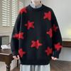 Camisa Nueva de Cuello Falso de Dos Piezas Estilo Estudiante Transfronterizo Suéter de Otoño e Invierno para Hombre Ropa de Punto de Moda para Hombre