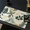 Tapete Drenante para Bancada de Cozinha, Tapete Absorvente Popular de Terra de Diatomáceas, Tapete Isolante Térmico Floral de Luxo Leve, Tapete de Mesa Lavável