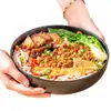 Fideos de Arroz Auténticos de Yunnan, Fideos de Arroz Secos Gruesos y Finos, Harina de Arroz Pura, Fideos de Arroz Instantáneos Jianshui de Menglai