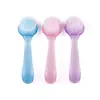 Pincel para Uñas Pincel para Polvo Cabeza Redonda con Tapa Pincel Grande para Uñas Pincel de Cuerno Pincel Limpiador de Polvo Cerdas Suaves Pincel de Tubo